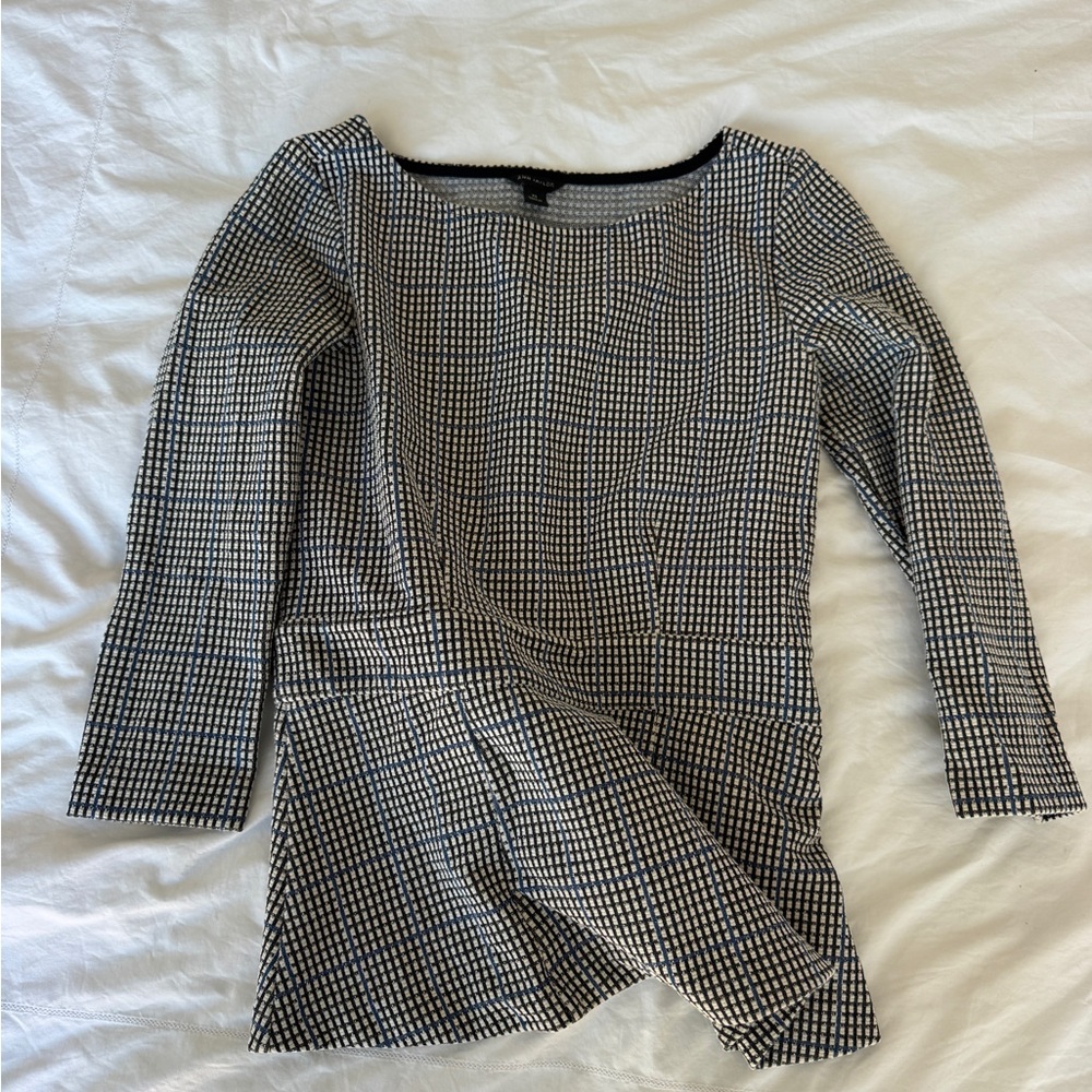 Ann Taylor peplum top